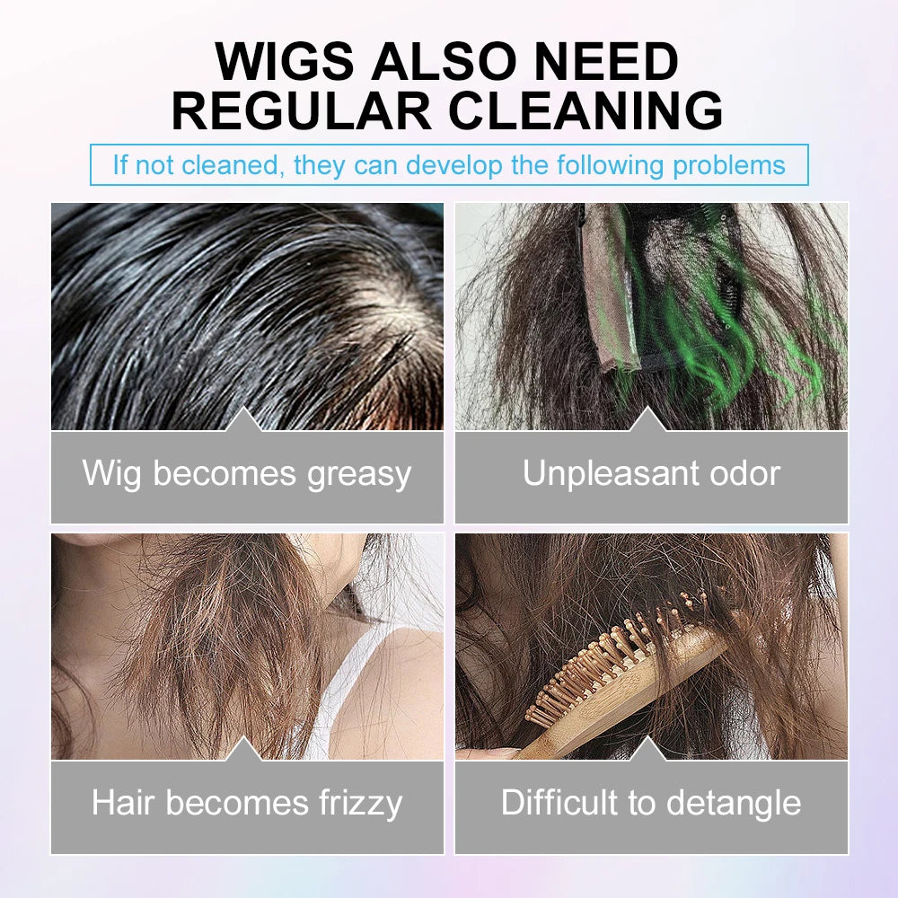 Wig Shampoo and Conditioner Kit