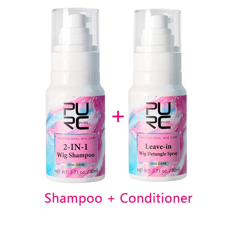 Wig Shampoo and Conditioner Kit