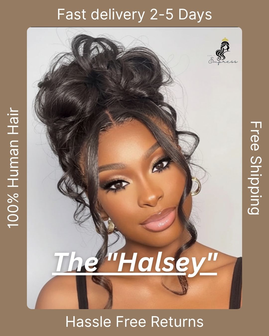 The "Halsey" | 360 Invisible Drawstring | Body Wave