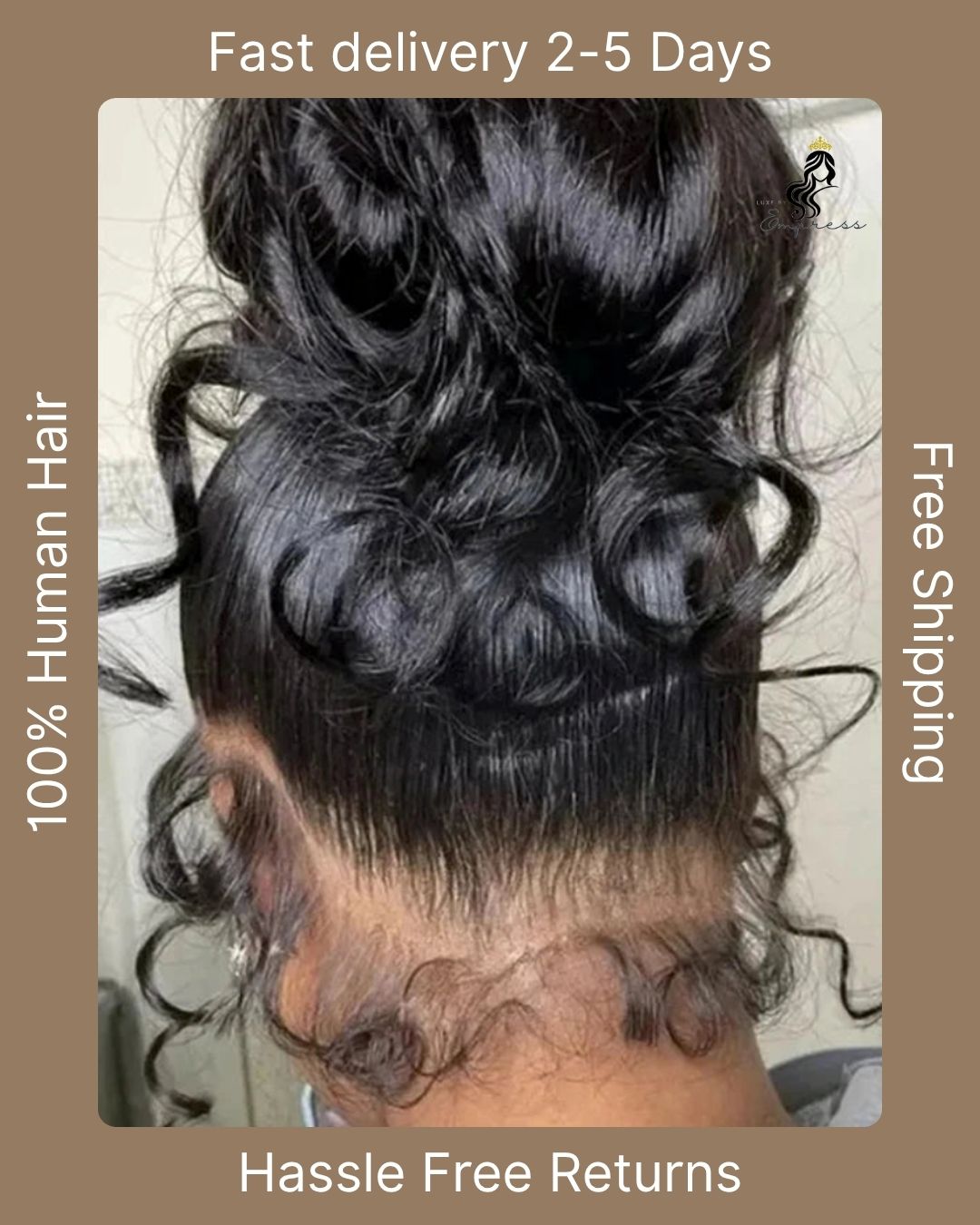 The "Halsey" | 360 Invisible Drawstring | Body Wave