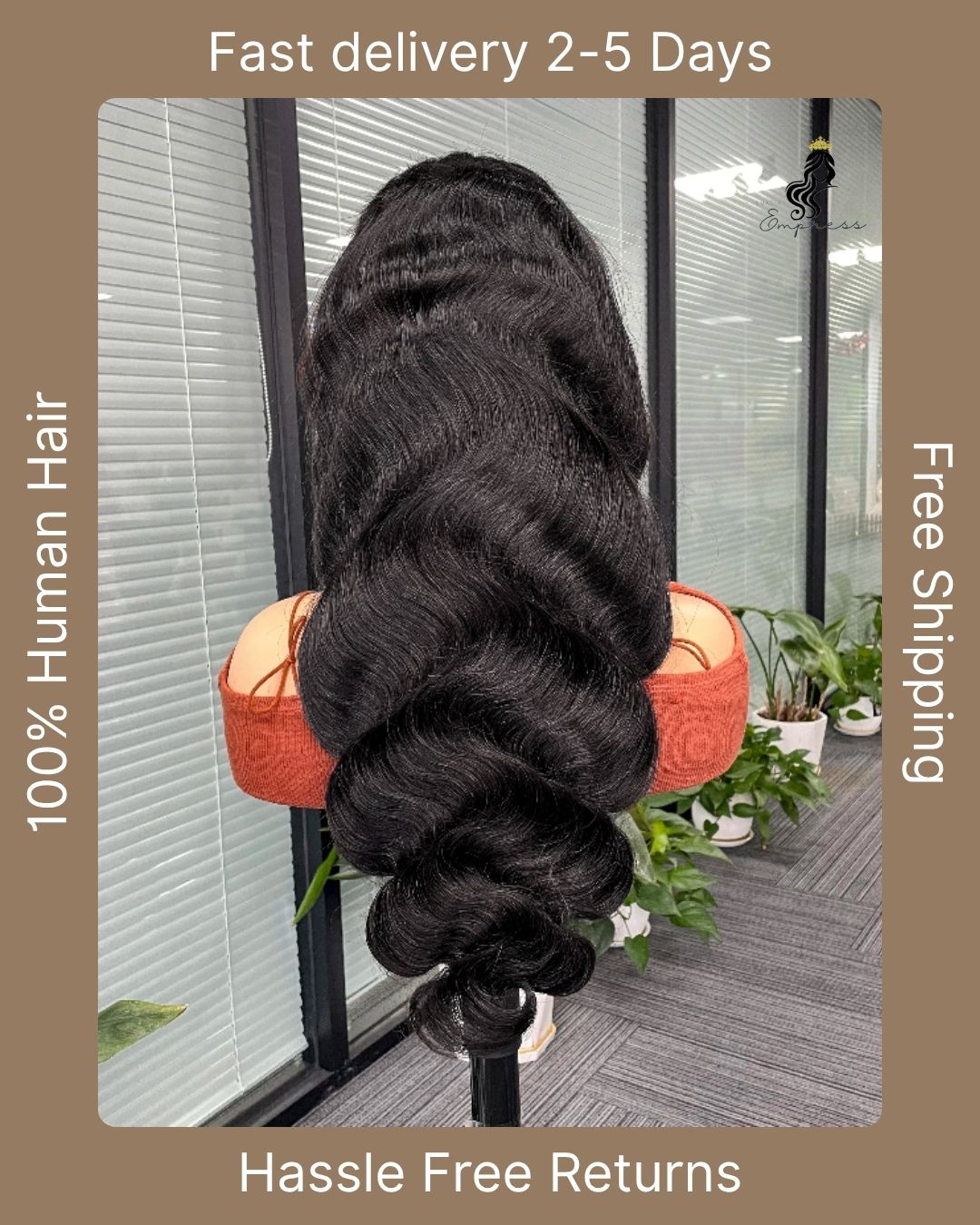 The "Kourtney" | Glueless "Wear & Go" | 7x5 Cap Size | Body Wave