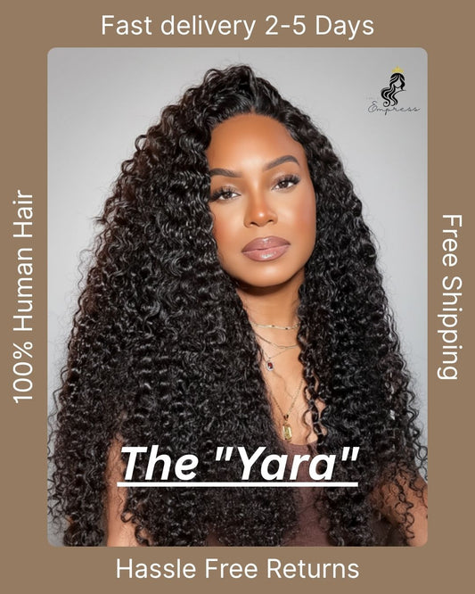 The "Yara" |  Glueless "Wear And Go" |  7x5 Cap Size | Deep Curl