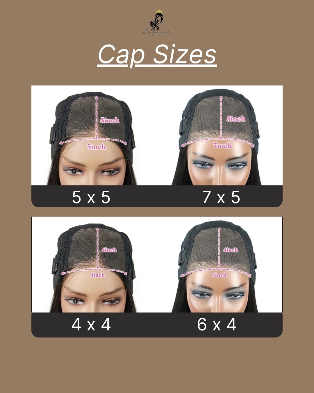 The "Kim" | Glueless "Wear & Go" | 7x5 Cap Size | Bone Straight