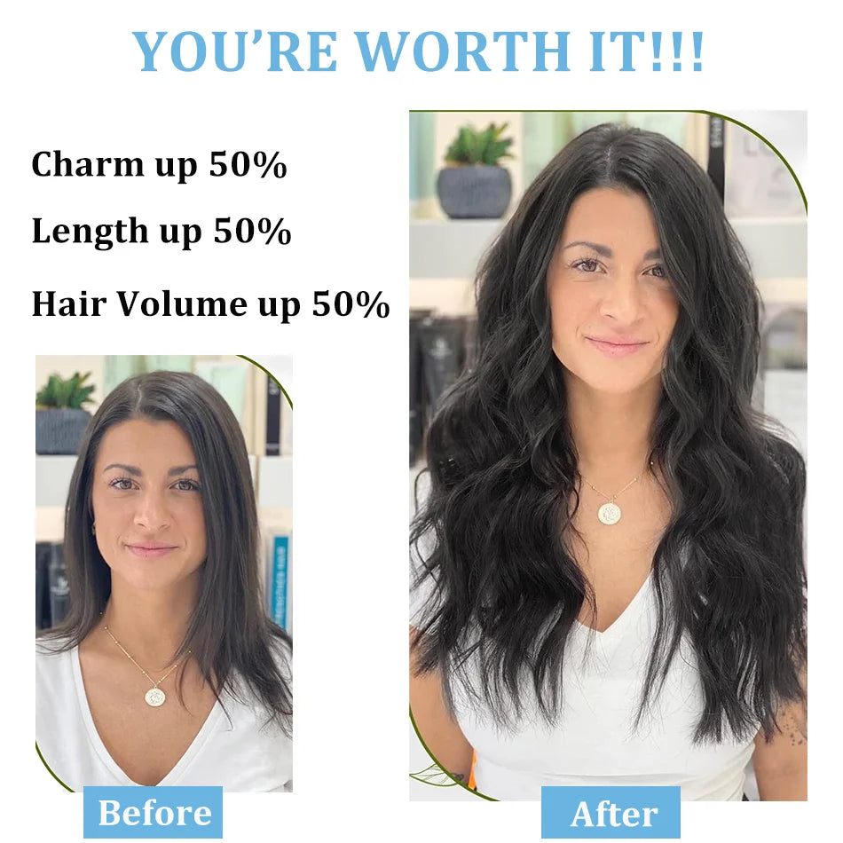 Bone Straight | Clip in Hair Extensions