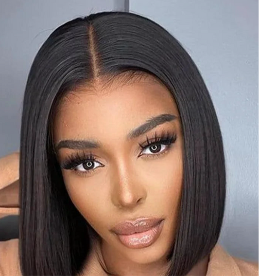 Short & Sweet | Straight Bob | Cap Size 7x5  | 200% Density