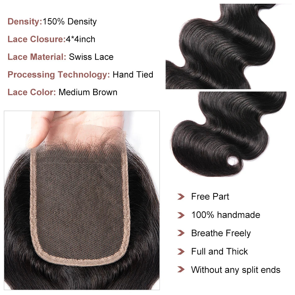 Peruvian Body Wave | Bundles with Closure