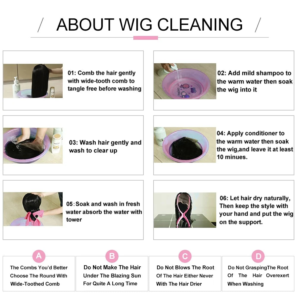 Bone Straight  4x4 Glueless Wig