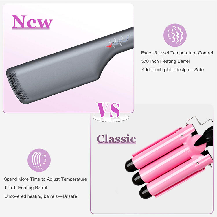 3 Barrel Hair Curling Iron