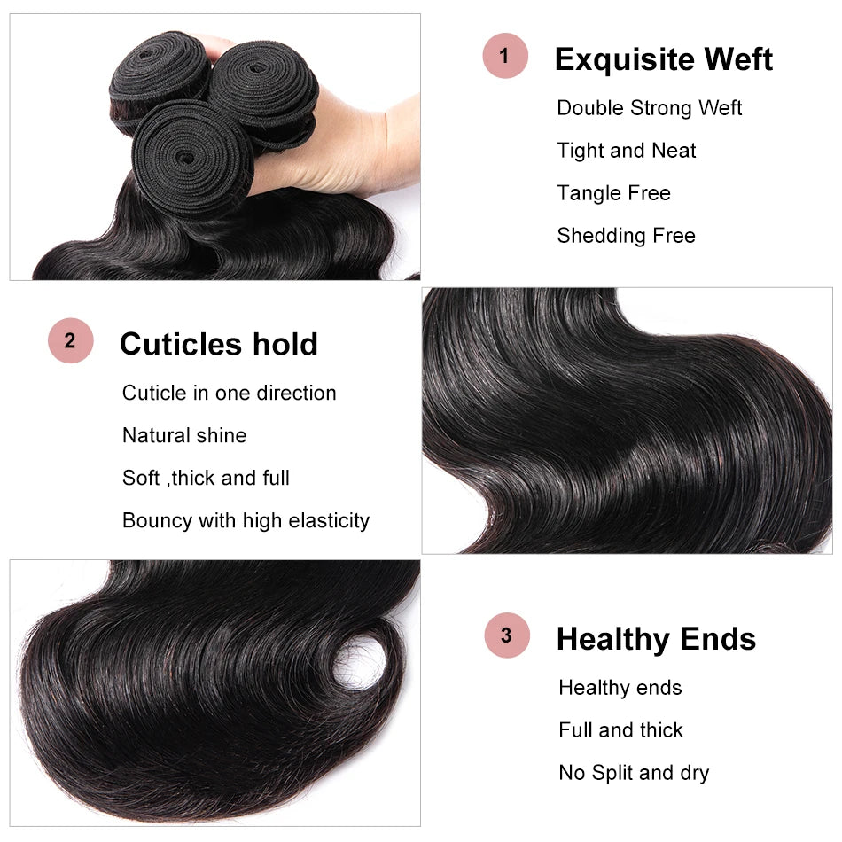 Peruvian Body Wave | Bundles with Closure