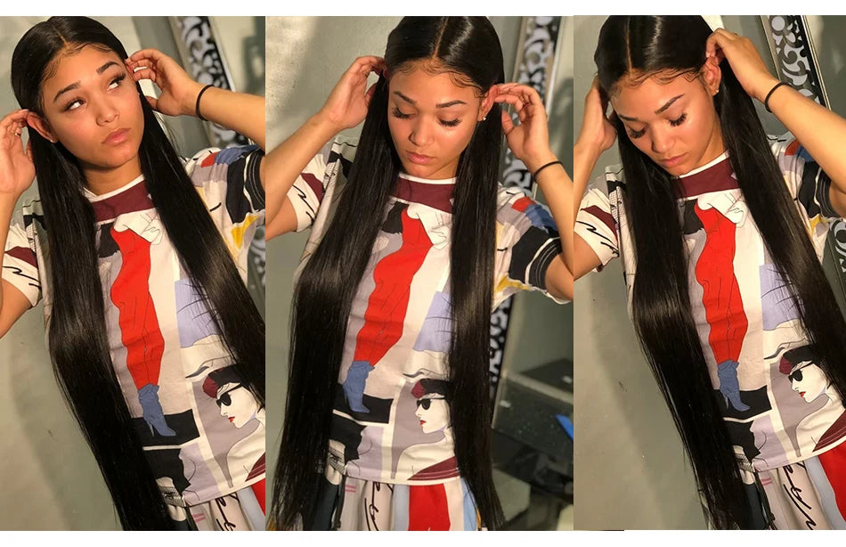 Bone Straight  4x4 Glueless Wig