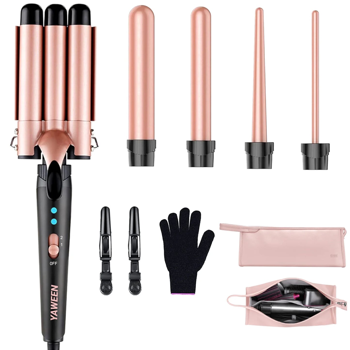 Curling Iron 5-In-1 Hair Curler