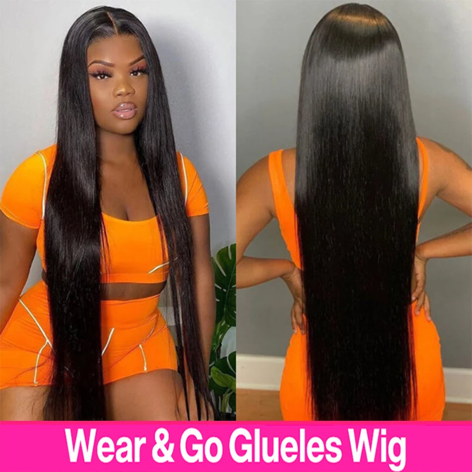 Bone Straight  4x4 Glueless Wig