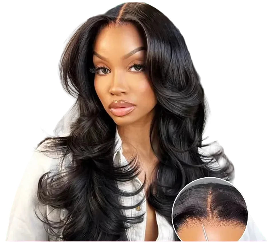 The "Gabrielle" | Body Wave | Glueless | Malaysian Hair [Layered]