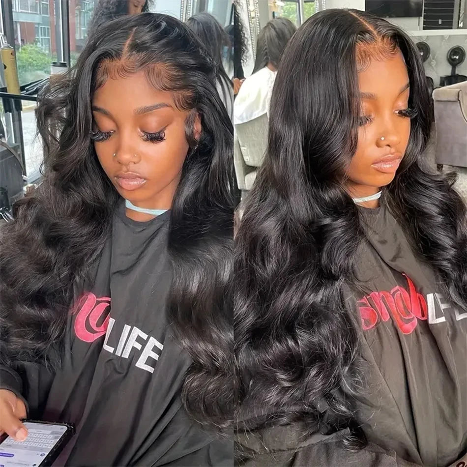 Glueless "Wear & Go" Body Wave 4x4 & 13x4 Cap Size Brazilian Hair