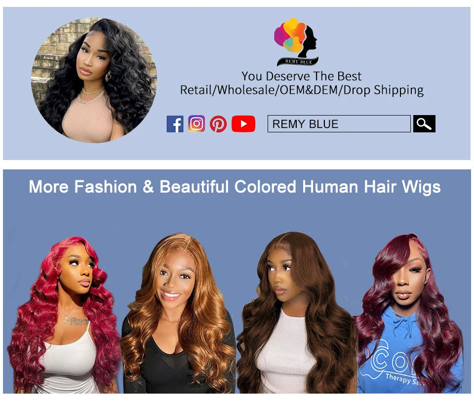 Burgundy Glueless Wig 13x4