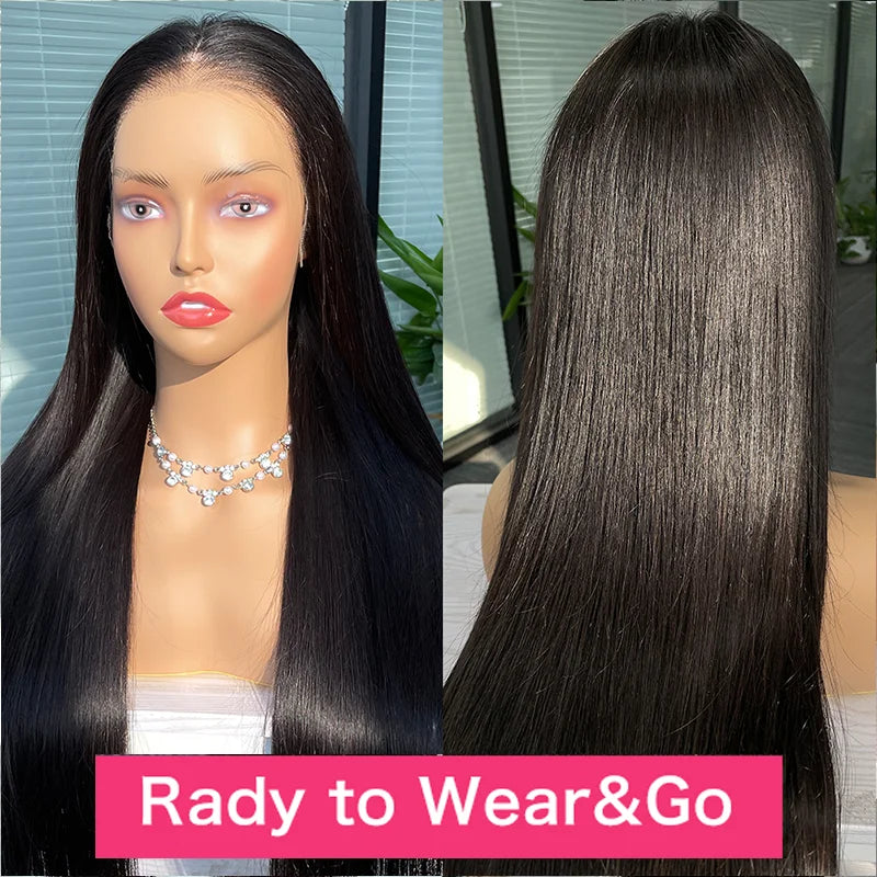 Bone Straight  4x4 Glueless Wig
