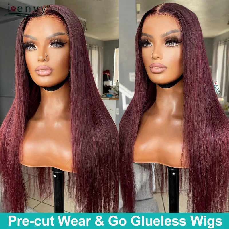 Glueless 9X6 Body Wave Wear & Go Ginger Orange