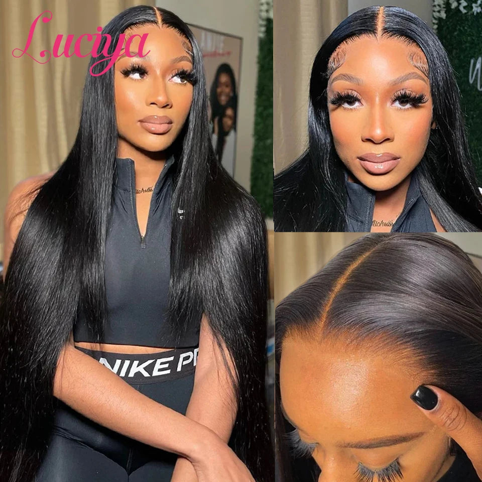 Glueless “Pull & Go” with Elastic Drawstring 250% Straight