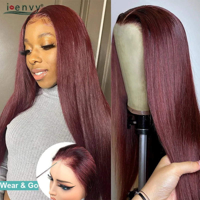 Glueless 9X6 Body Wave Wear & Go Ginger Orange