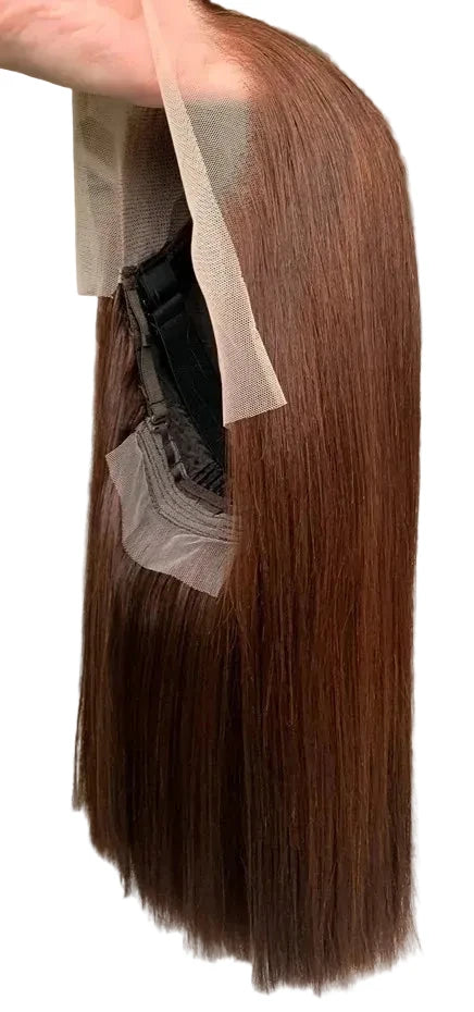 The “Knowles” | Bone Straight | Chocolate Brown | Vietnamese Hair