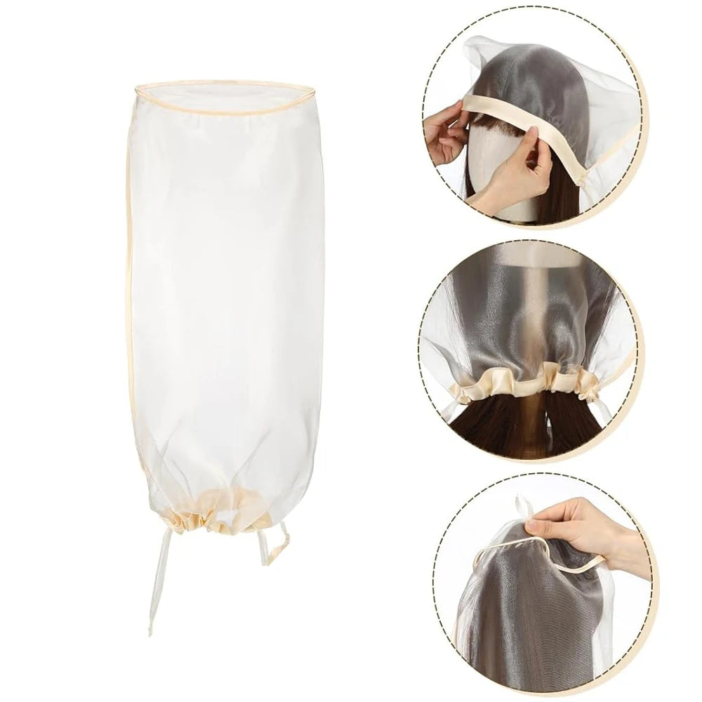 Wig Stand And Wig Storage Bag