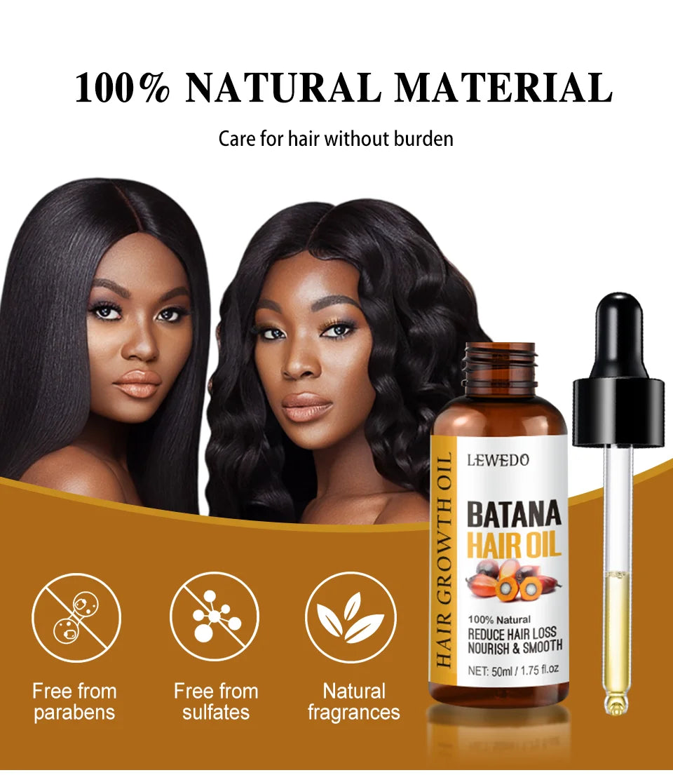 Hair Growth Batana Oil | Fast Growing Repair Serum | Anti-Hair Loss