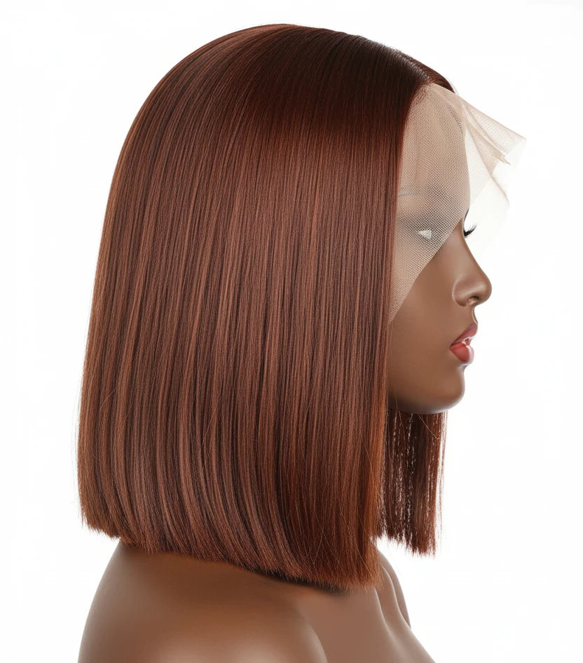 The “Knowles” | Bone Straight | Chocolate Brown | Vietnamese Hair