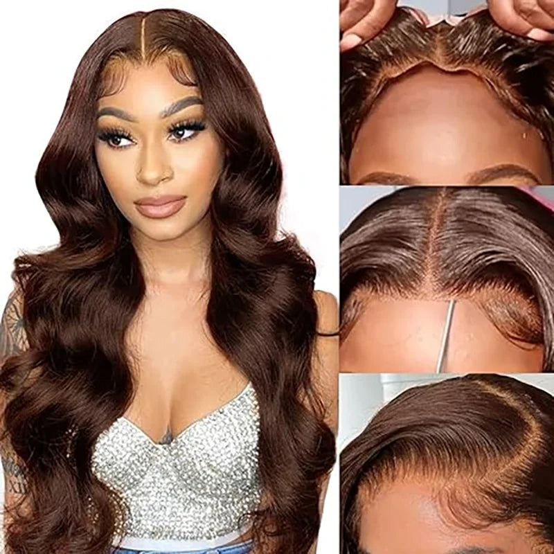 The “Jennifer” | Chocolate Brown | Body Wave | Brazilian Hair