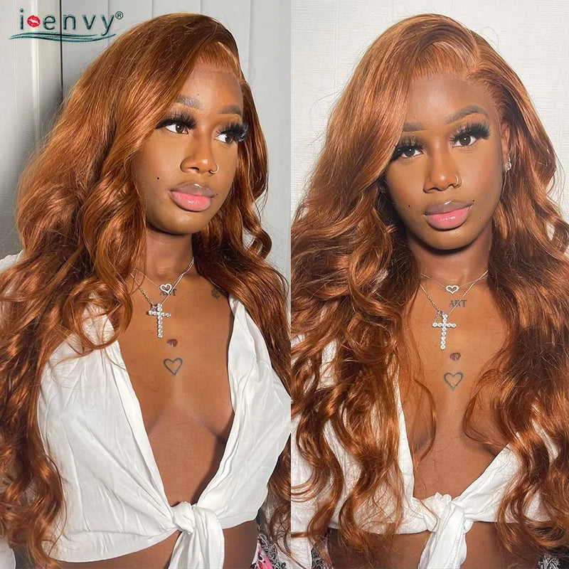 Glueless 9X6 Body Wave Wear & Go Ginger Orange