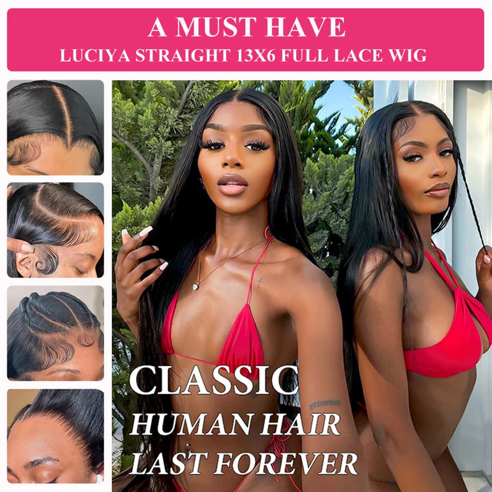 Glueless “Pull & Go” with Elastic Drawstring 250% Straight