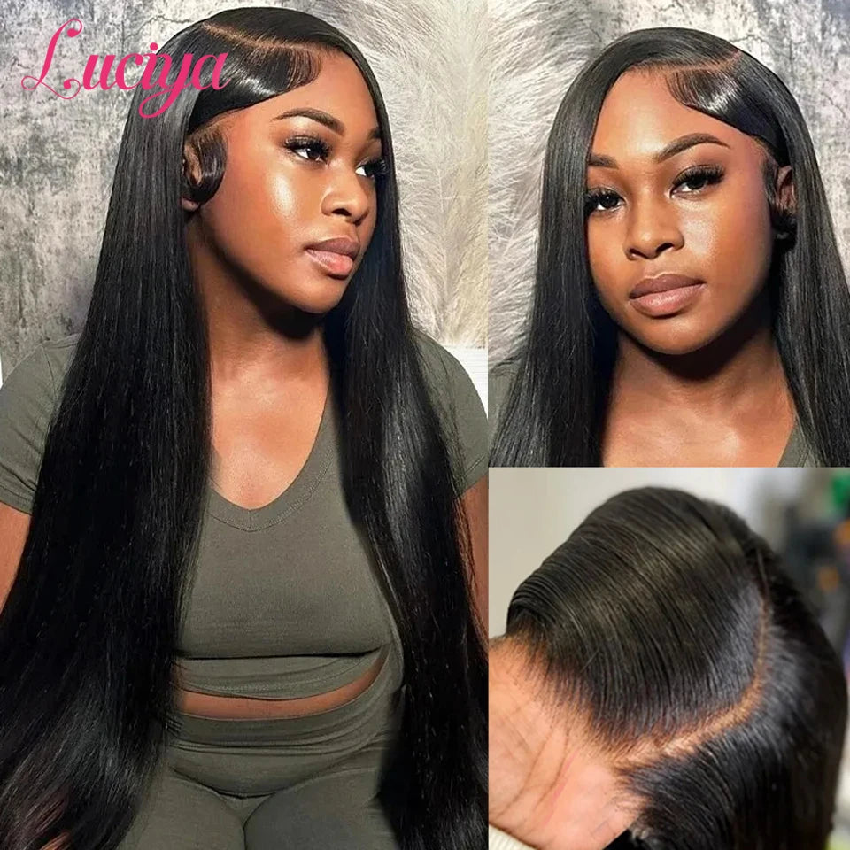 Glueless “Pull & Go” with Elastic Drawstring 250% Straight