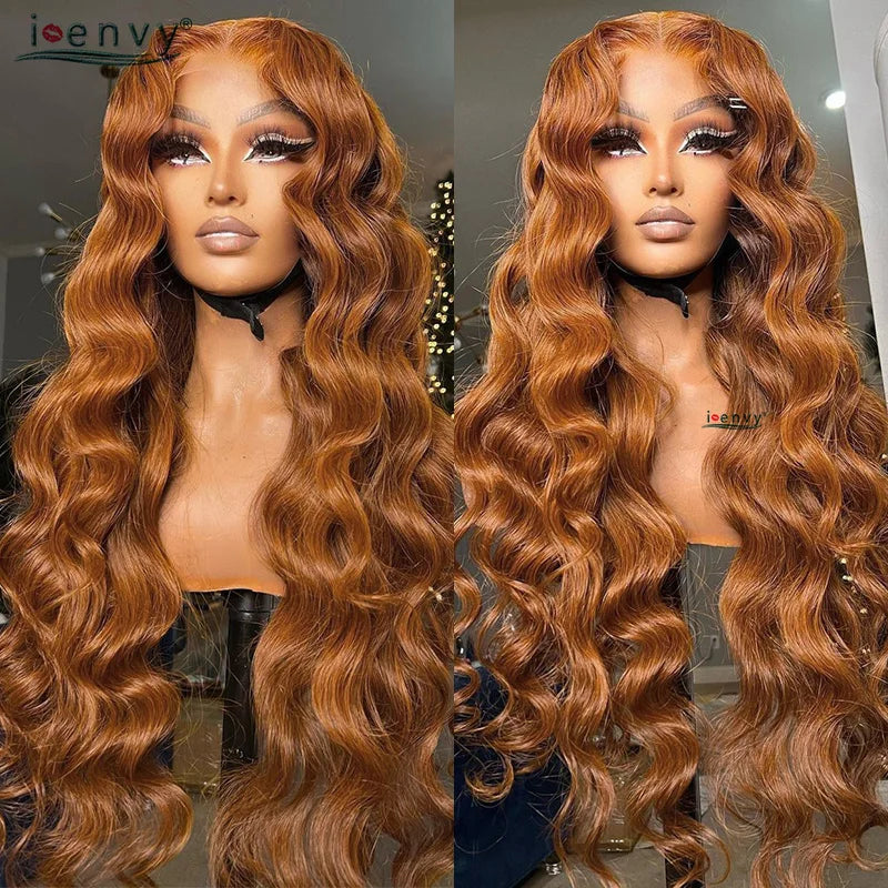 Glueless 9X6 Body Wave Wear & Go Ginger Orange
