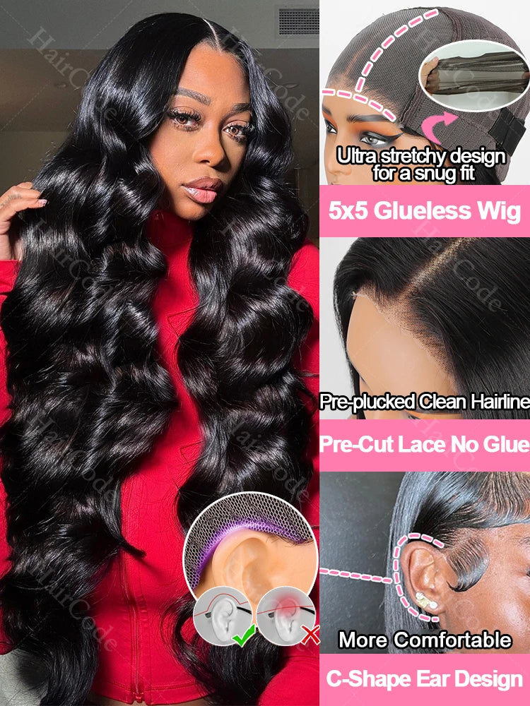 Body Wave 5x5 Glueless Brazilian