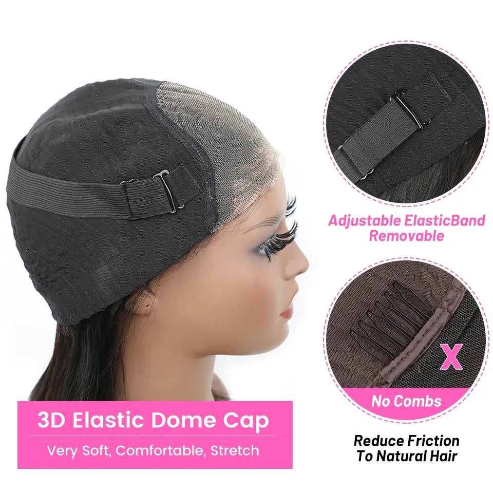 Short & Sweet | Straight Bob | Cap Size 7x5  | 200% Density