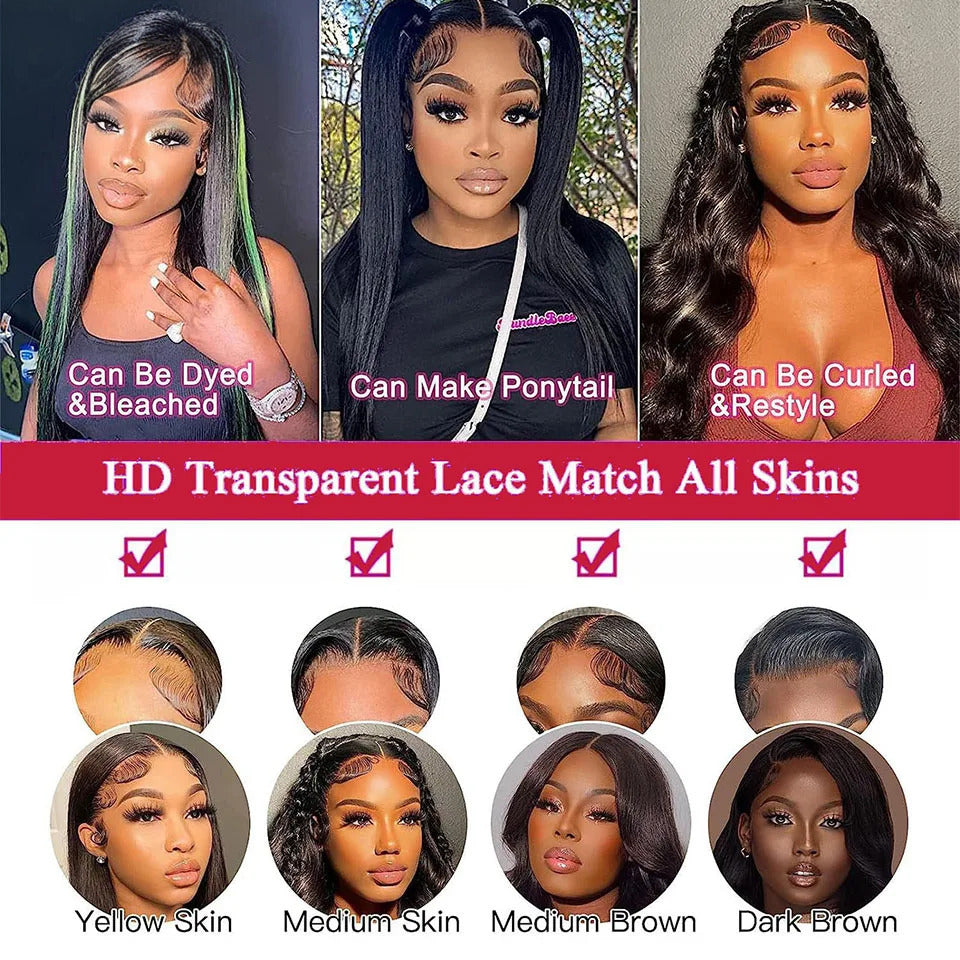 Bad to the Bone | Bone Straight | 6x6 Glueless Wig