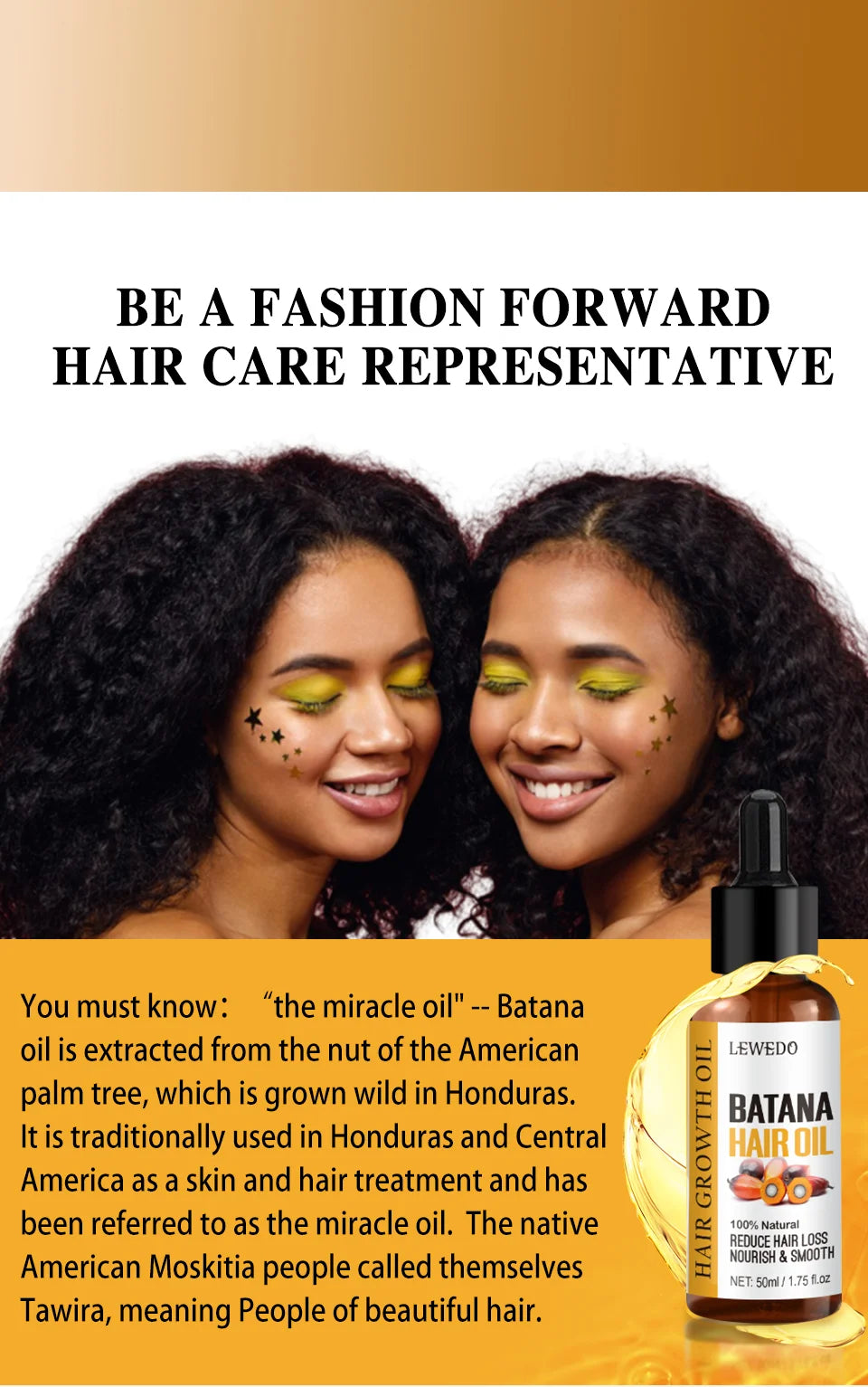 Hair Growth Batana Oil | Fast Growing Repair Serum | Anti-Hair Loss