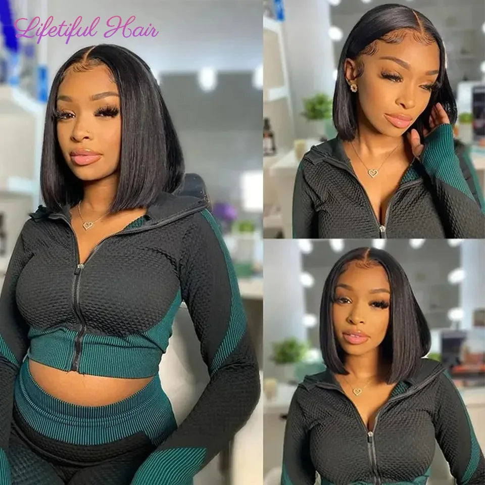Glueless Bob 4x4 Glueless Wigs Human Hair